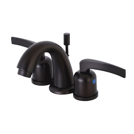 Kingston Brass KB8915EFL Centurion Widespread Bathroom Faucet, Oil Rubbed Bronze KB8915EFL